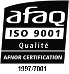 AFAQ ISO 9001 Certification Logo